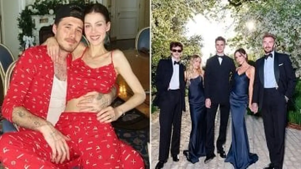 أزمة في عائلة بيكهام.. بروكلين يتهم والديه بتخريب زواجه من نيكولا بيلتز